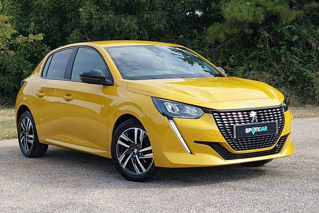 Peugeot 208 1.2 Puretech Active Premium Plus Hatchback Pe Yellow