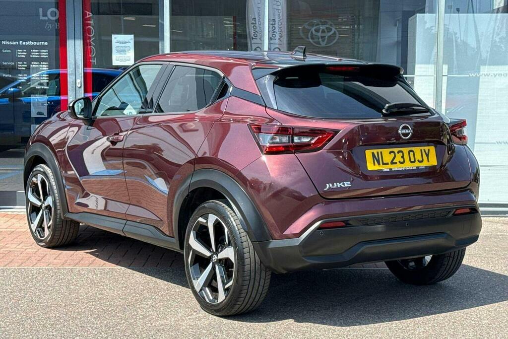 Nissan Juke 1.0 Dig T Tekna Suv Dct Red #5