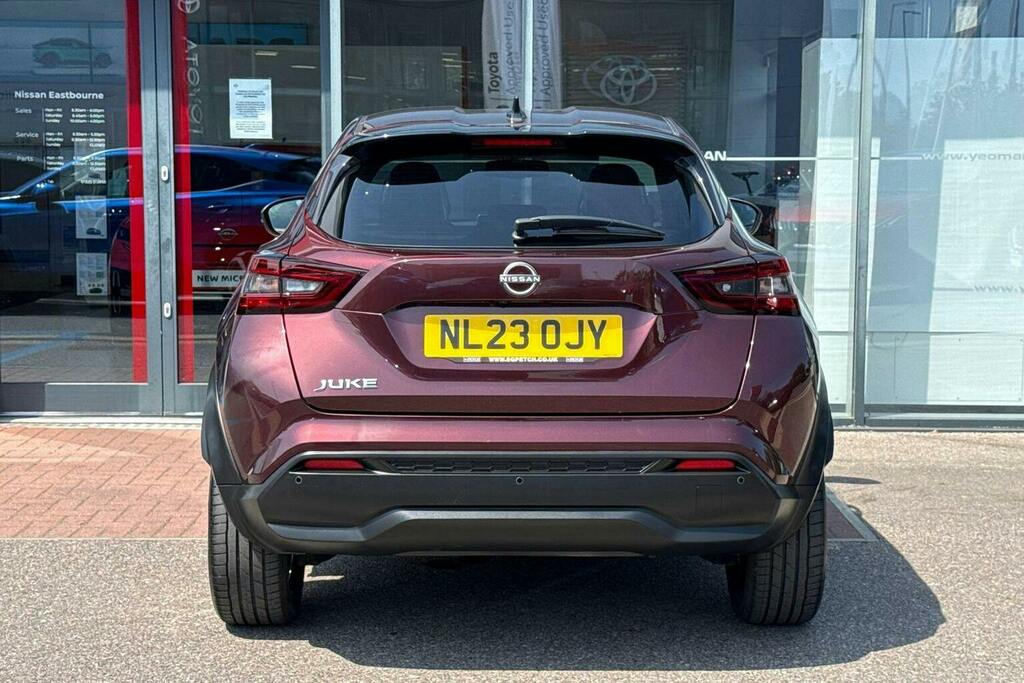Nissan Juke 1.0 Dig T Tekna Suv Dct Red #4