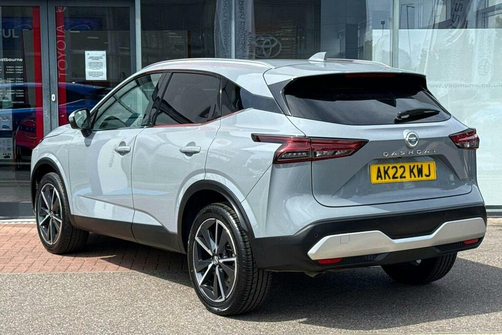 Nissan Qashqai 1.3 Dig T Mhev Tekna Suv Hybrid Xtron AK22KWJ Grey #5