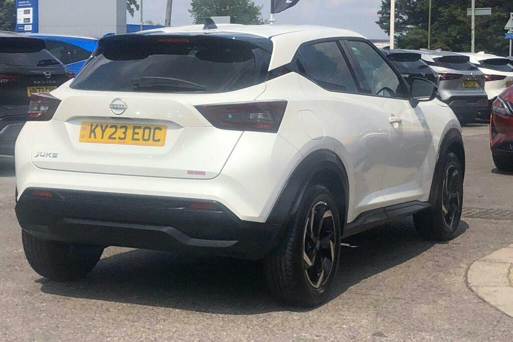 Nissan Juke 1.0 Dig T N Connecta Suv KY23EOC White #3