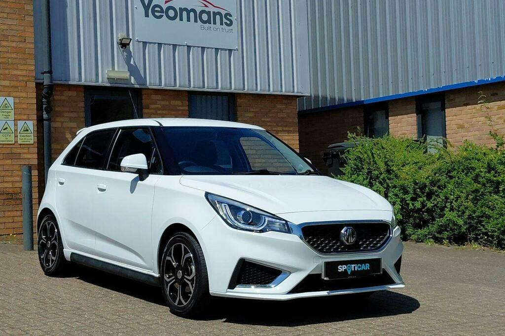 MG MG3 1.5 Vti Tech Exclusive Nav Hatchback Ma HT23KSE White