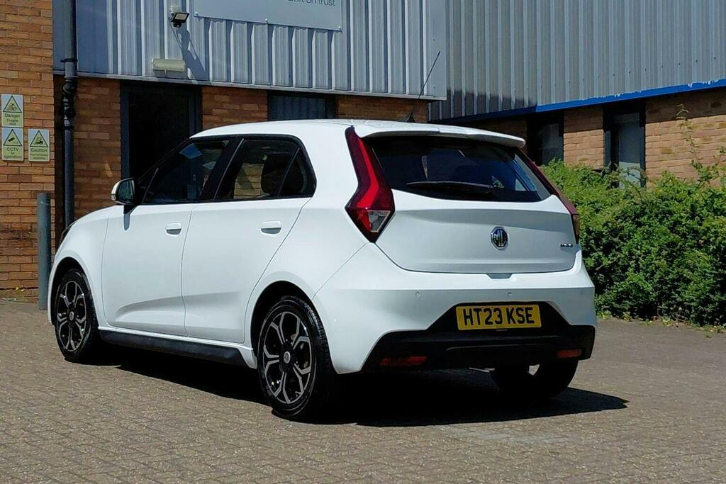 MG MG3 1.5 Vti Tech Exclusive Nav Hatchback Ma HT23KSE White #5