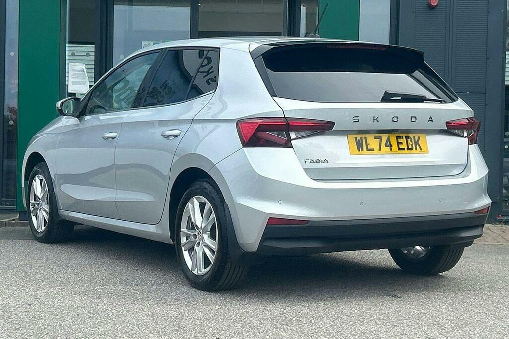 Skoda Fabia 1.0 Tsi Se L Edition Hatchback WL74EDK Silver #5