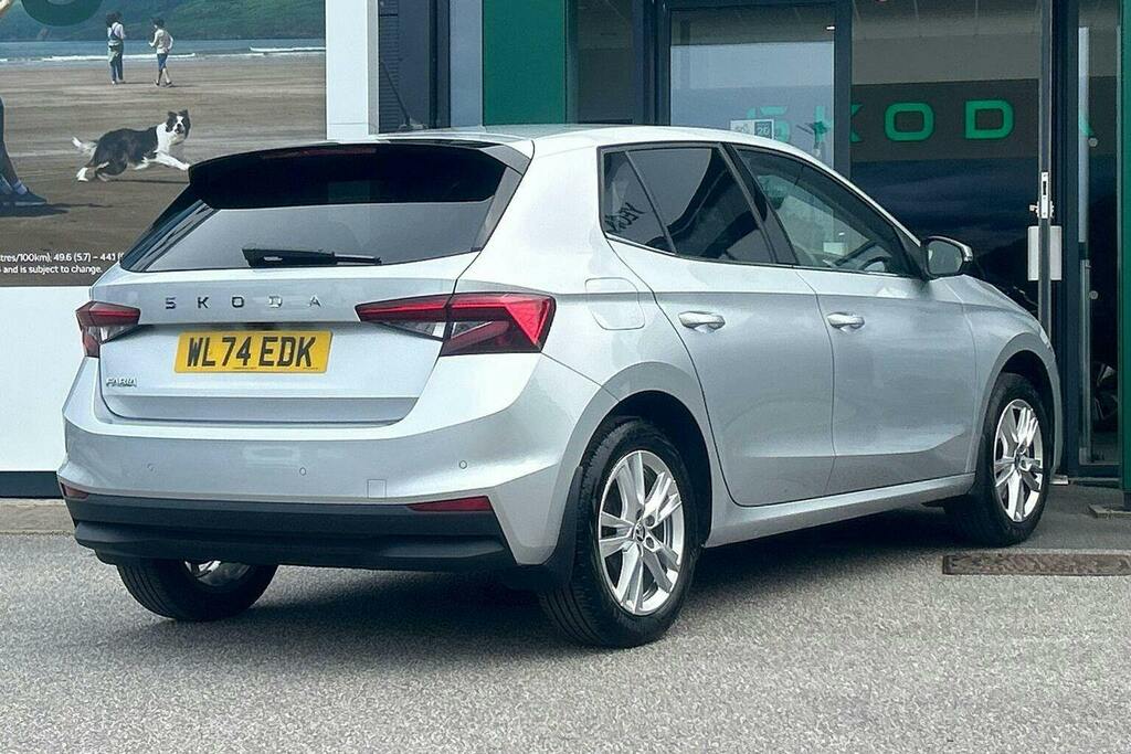 Skoda Fabia 1.0 Tsi Se L Edition Hatchback WL74EDK Silver #3