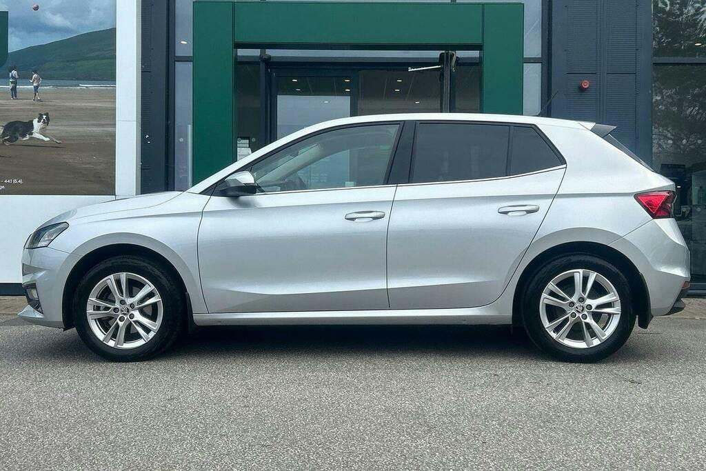 Skoda Fabia 1.0 Tsi Se L Edition Hatchback WL74EDK Silver #6