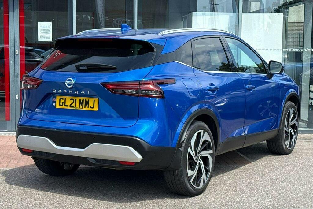 Nissan Qashqai 1.3 Dig T Mhev Tekna Plus Suv Hybrid Xt GL21MMJ Blue #3