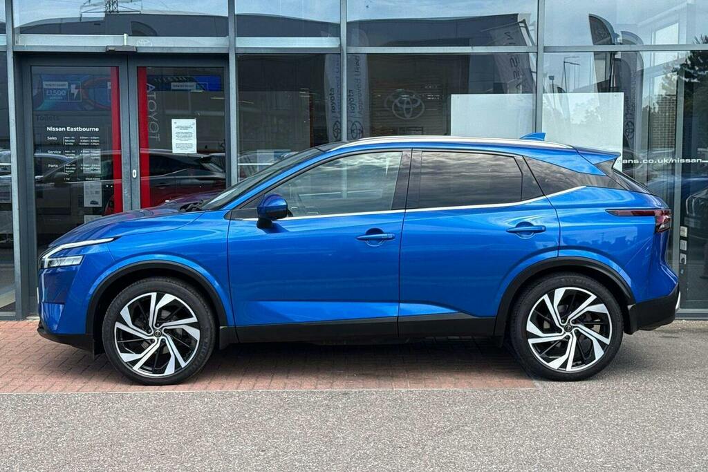 Nissan Qashqai 1.3 Dig T Mhev Tekna Plus Suv Hybrid Xt GL21MMJ Blue #6