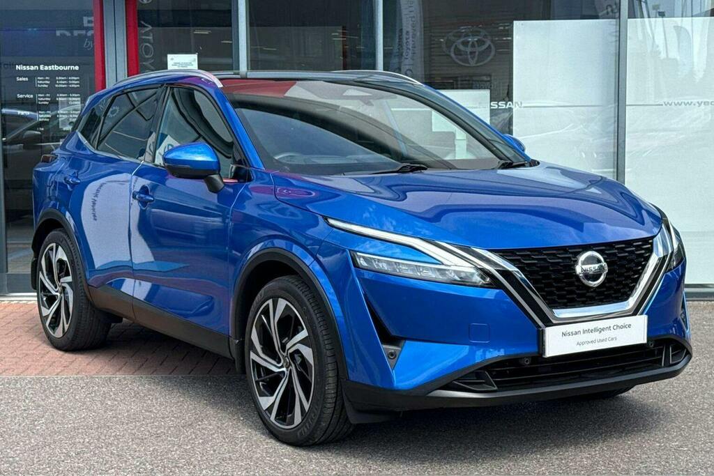 Nissan Qashqai 1.3 Dig T Mhev Tekna Plus Suv Hybrid Xt Blue