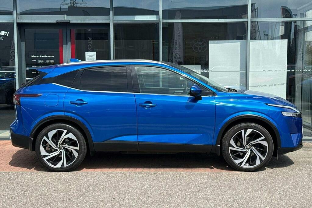 Nissan Qashqai 1.3 Dig T Mhev Tekna Plus Suv Hybrid Xt GL21MMJ Blue #2