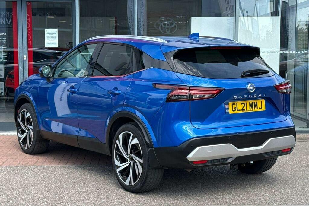 Nissan Qashqai 1.3 Dig T Mhev Tekna Plus Suv Hybrid Xt GL21MMJ Blue #5