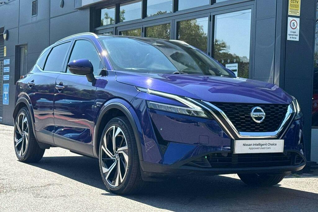 Nissan Qashqai 1.3 Dig T Mhev Tekna Plus Suv Hybrid Xt Blue