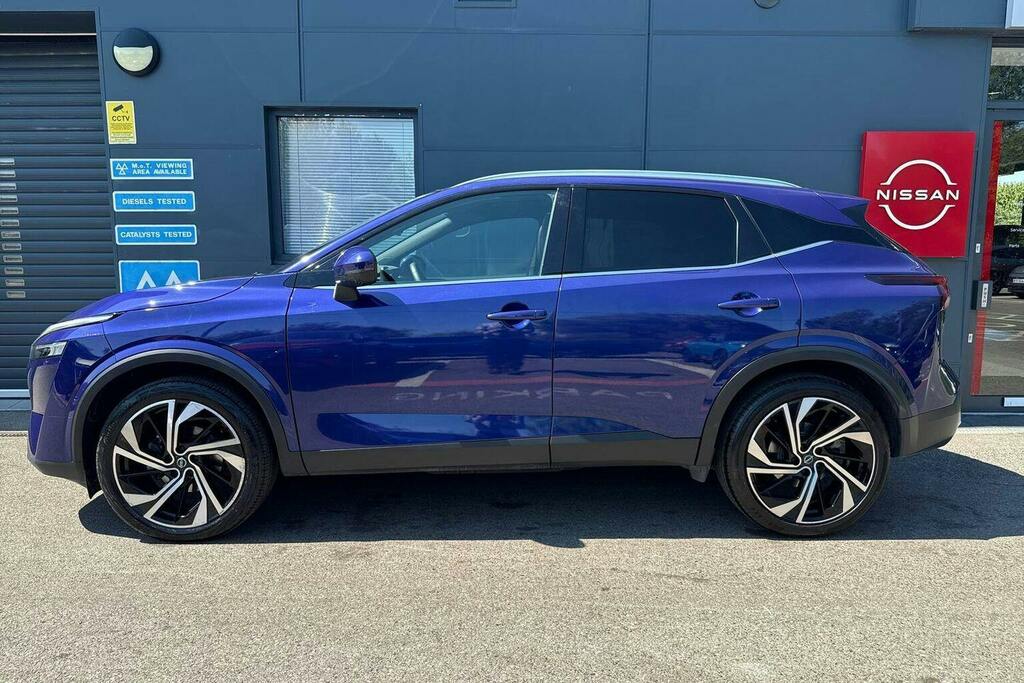 Nissan Qashqai 1.3 Dig T Mhev Tekna Plus Suv Hybrid Xt Blue #6
