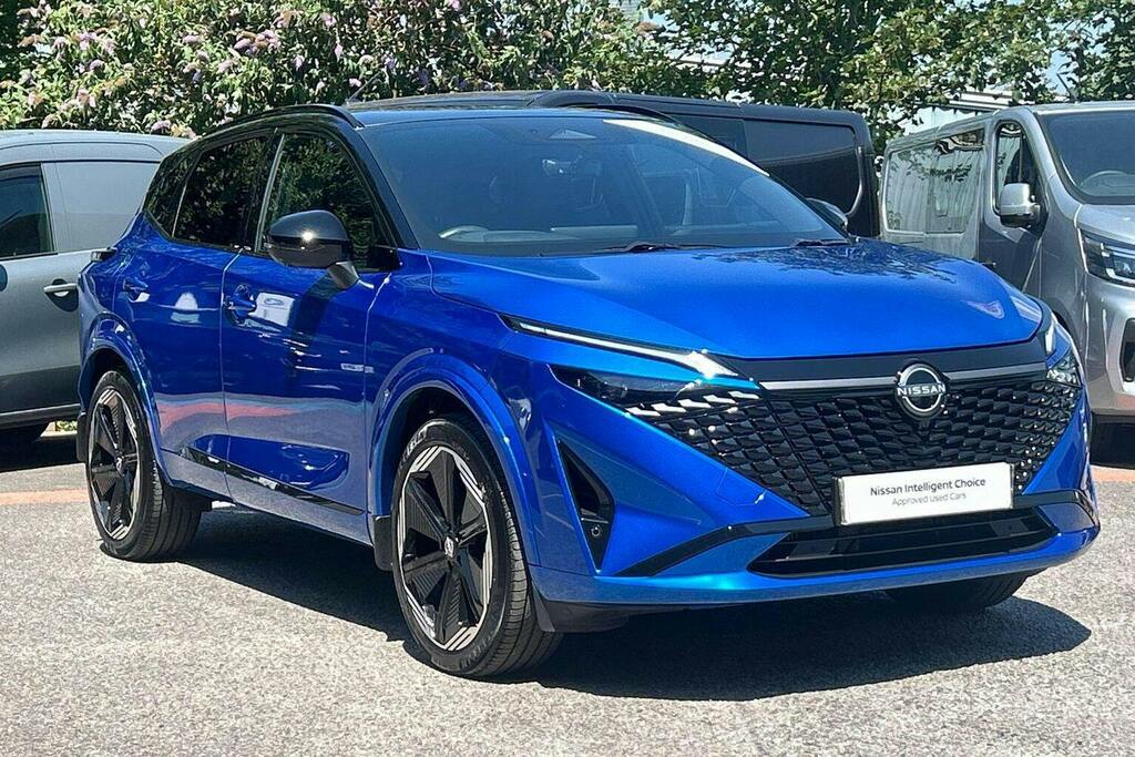 Nissan Qashqai 1.3 Dig T Mhev N Design Suv Hybrid Manu Blue