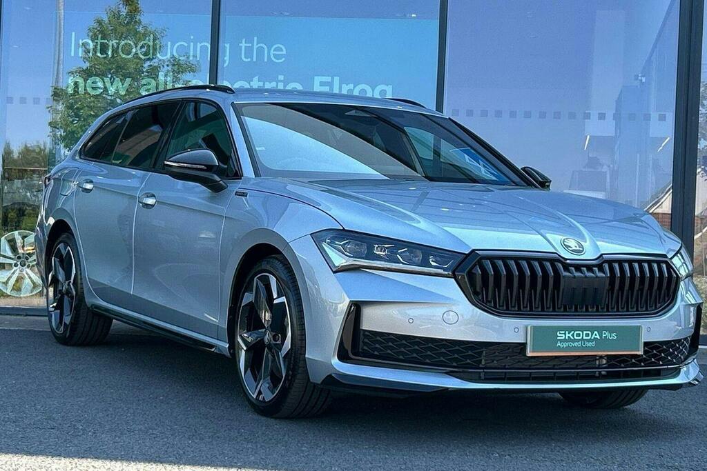 Skoda Superb 2.0 Tsi Sportline Estate Dsg Silver