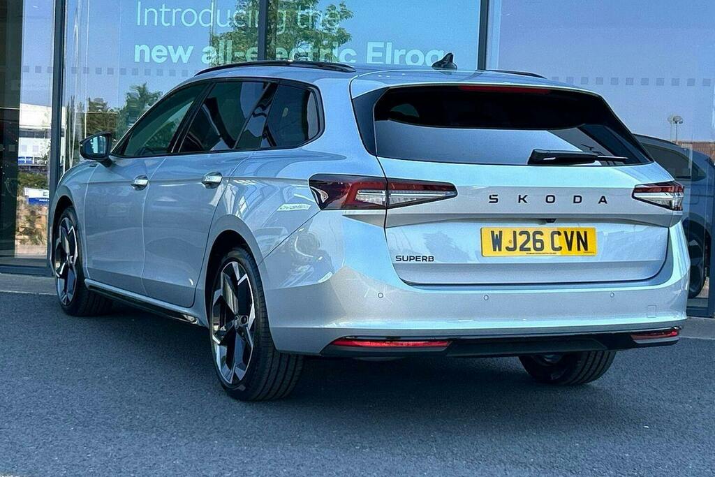 Skoda Superb 2.0 Tsi Sportline Estate Dsg Silver #5