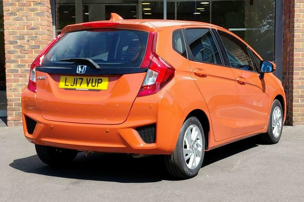 Honda Jazz 1.3 I Vtec Se Hatchback Cvt Orange #3