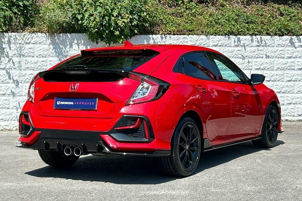 Honda Civic 1.5 Vtec Turbo Sport Hatchback Red #3