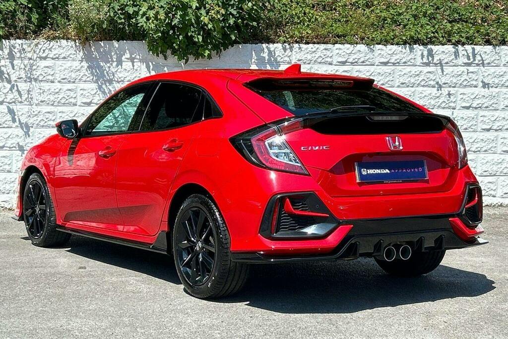 Honda Civic 1.5 Vtec Turbo Sport Hatchback Red #5