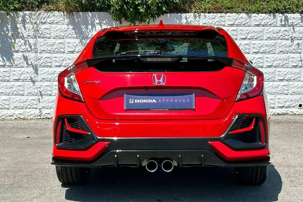 Honda Civic 1.5 Vtec Turbo Sport Hatchback Red #4