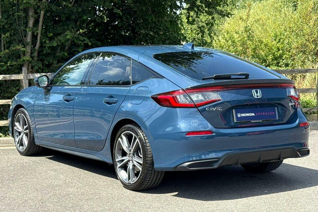 Honda Civic 2.0 H I Mmd Advance Hatchback Hybrid Ec Blue #5