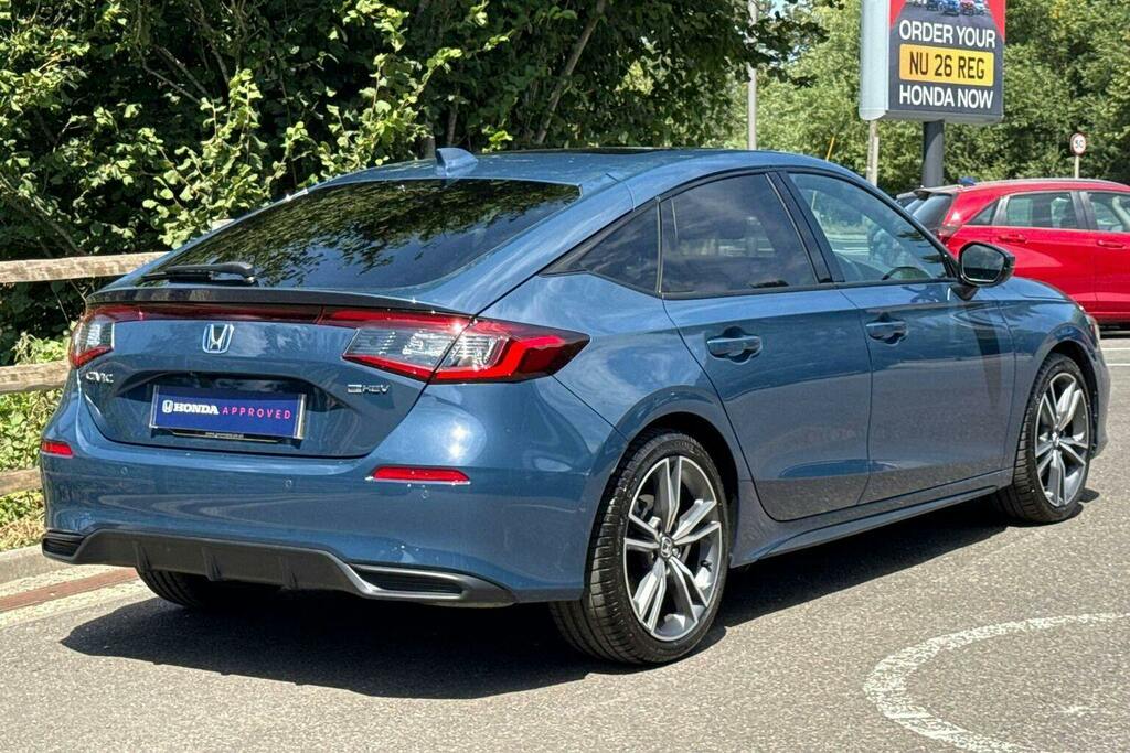 Honda Civic 2.0 H I Mmd Advance Hatchback Hybrid Ec Blue #3