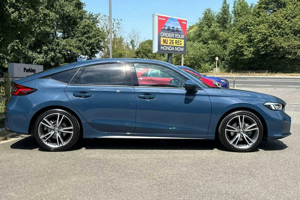 Honda Civic 2.0 H I Mmd Advance Hatchback Hybrid Ec Blue #2