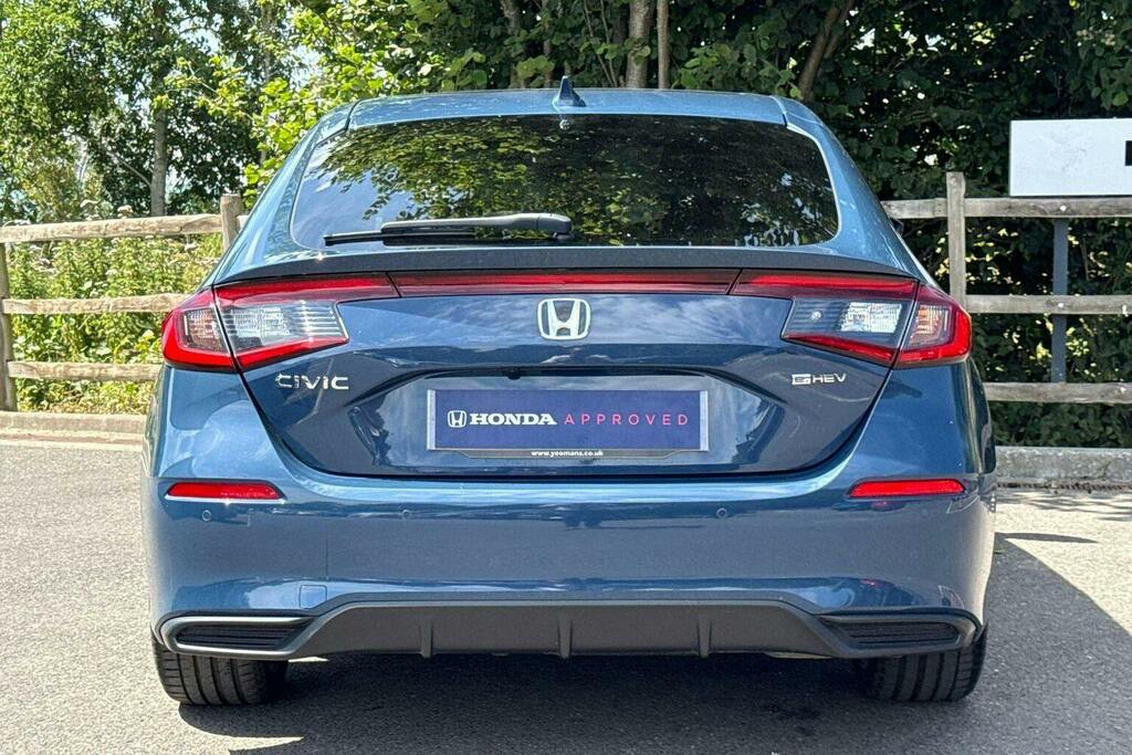 Honda Civic 2.0 H I Mmd Advance Hatchback Hybrid Ec Blue #4