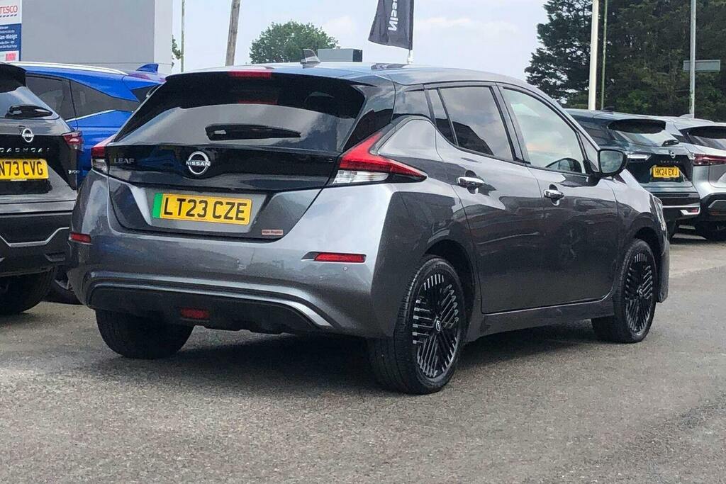 Nissan Leaf 59Kwh E Plus Tekna Hatchback LT23CZE Grey #3