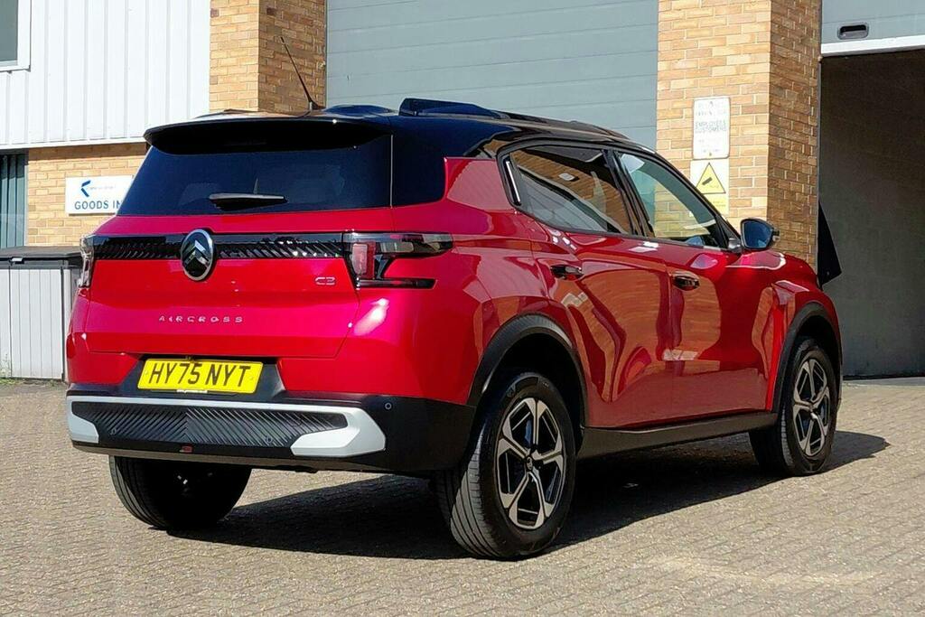 Citroen C3 Aircross 1.2 Turbo Plus Suv HY75NYT Red #3