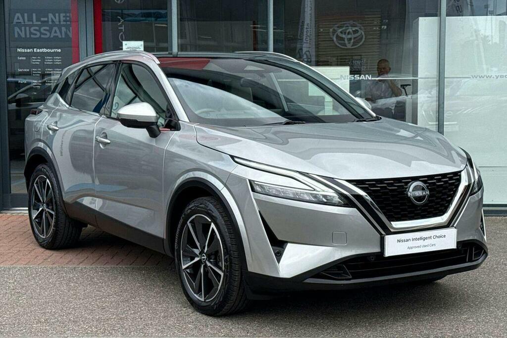 Nissan Qashqai 1.3 Dig T Mhev Tekna Suv Hybrid Xtron Silver