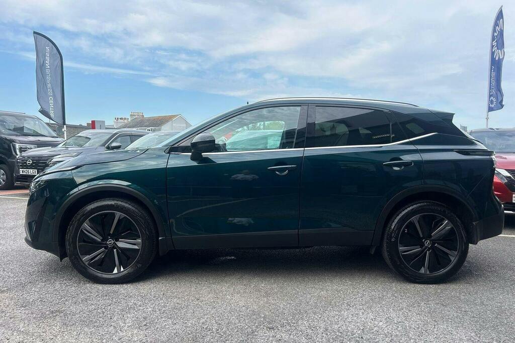 Nissan Qashqai 1.3 Dig T Mhev Tekna Suv Hybrid WJ75VJK Green #6