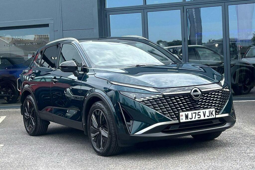 Nissan Qashqai 1.3 Dig T Mhev Tekna Suv Hybrid Green
