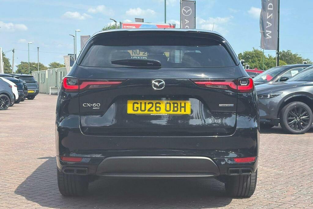 Mazda CX-60 2.5 E Skyactiv 17.8Kwh Homura Plus Suv Black #4