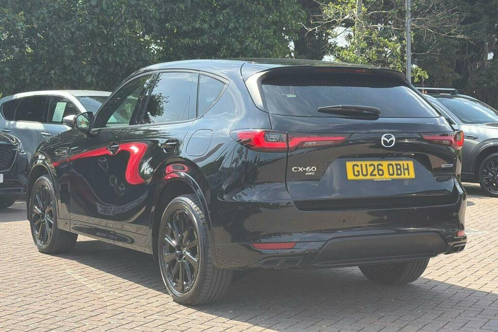 Mazda CX-60 2.5 E Skyactiv 17.8Kwh Homura Plus Suv Black #5