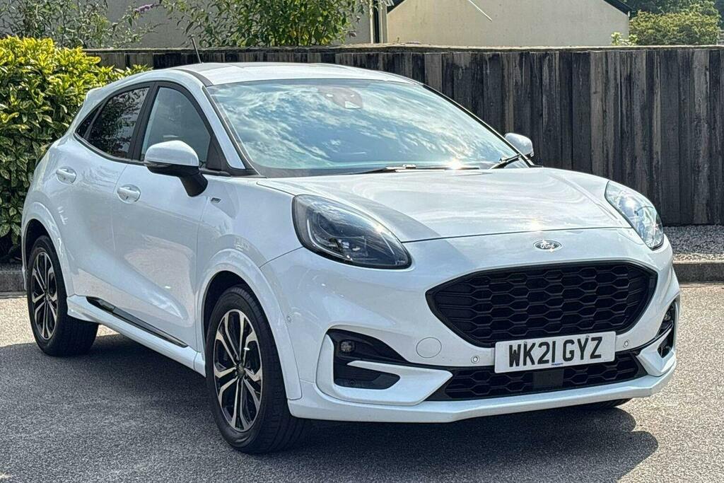 Ford Puma 1.0T Ecoboost Mhev St Line Suv White