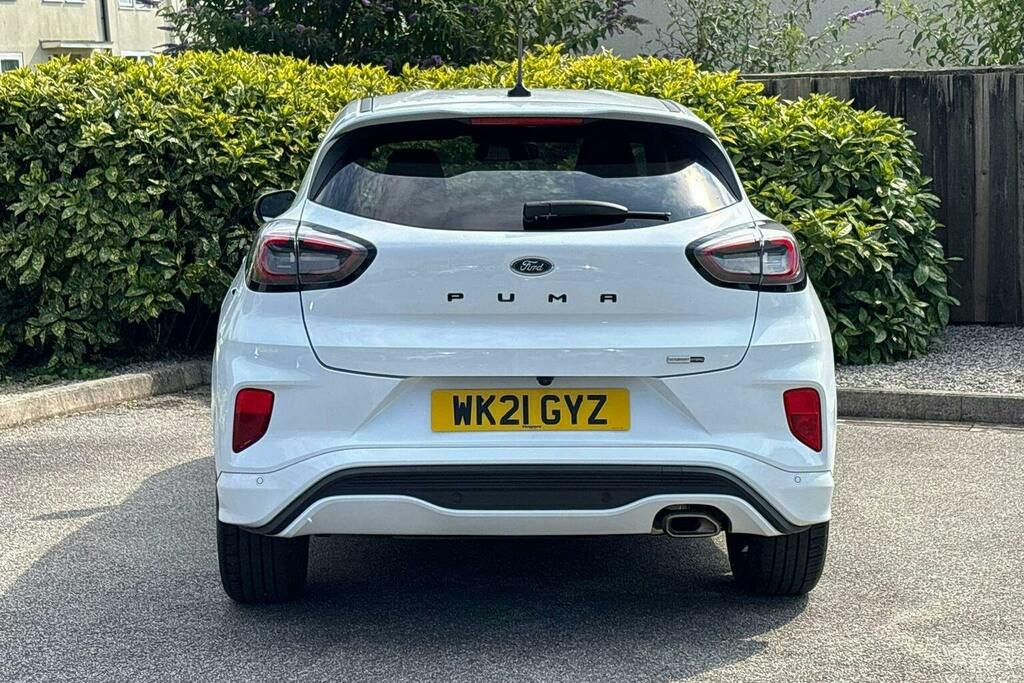 Ford Puma 1.0T Ecoboost Mhev St Line Suv WK21GYZ White #4