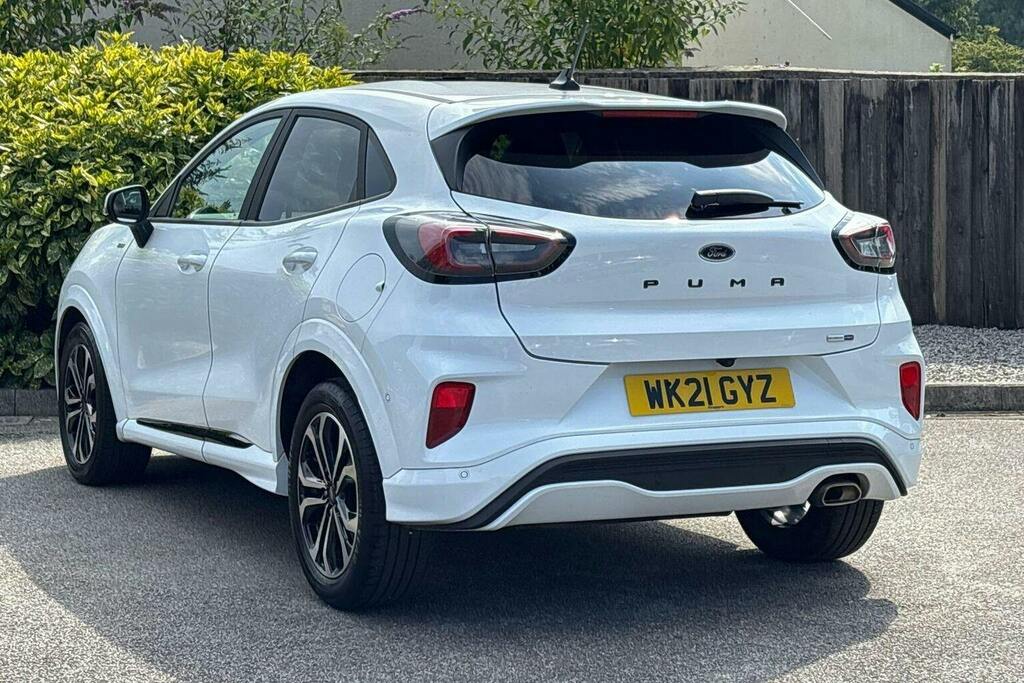 Ford Puma 1.0T Ecoboost Mhev St Line Suv WK21GYZ White #5