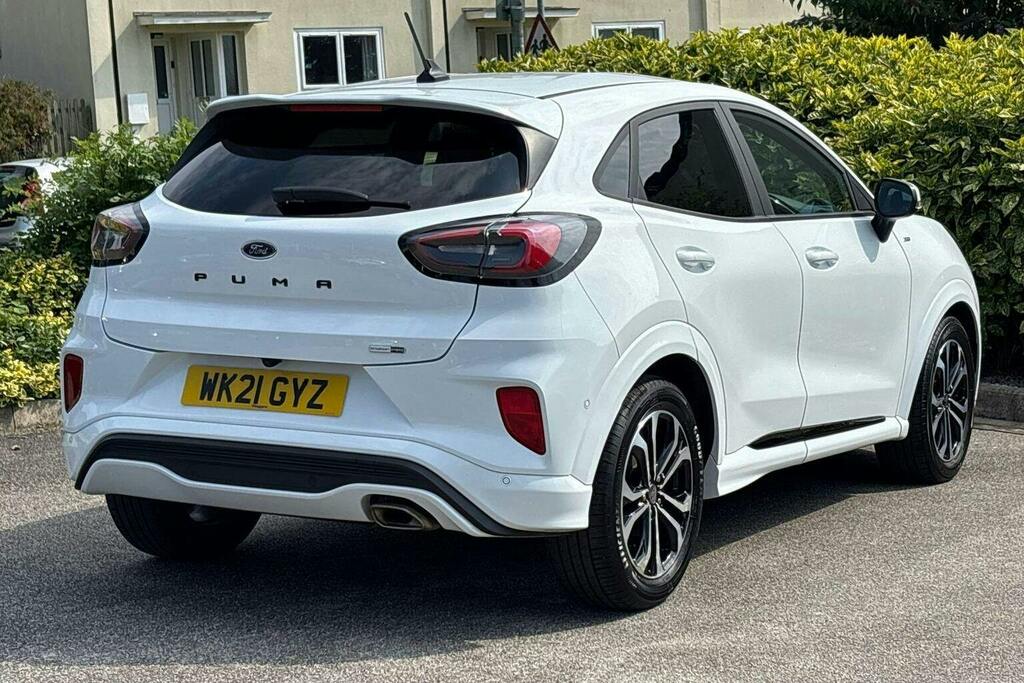 Ford Puma 1.0T Ecoboost Mhev St Line Suv WK21GYZ White #3