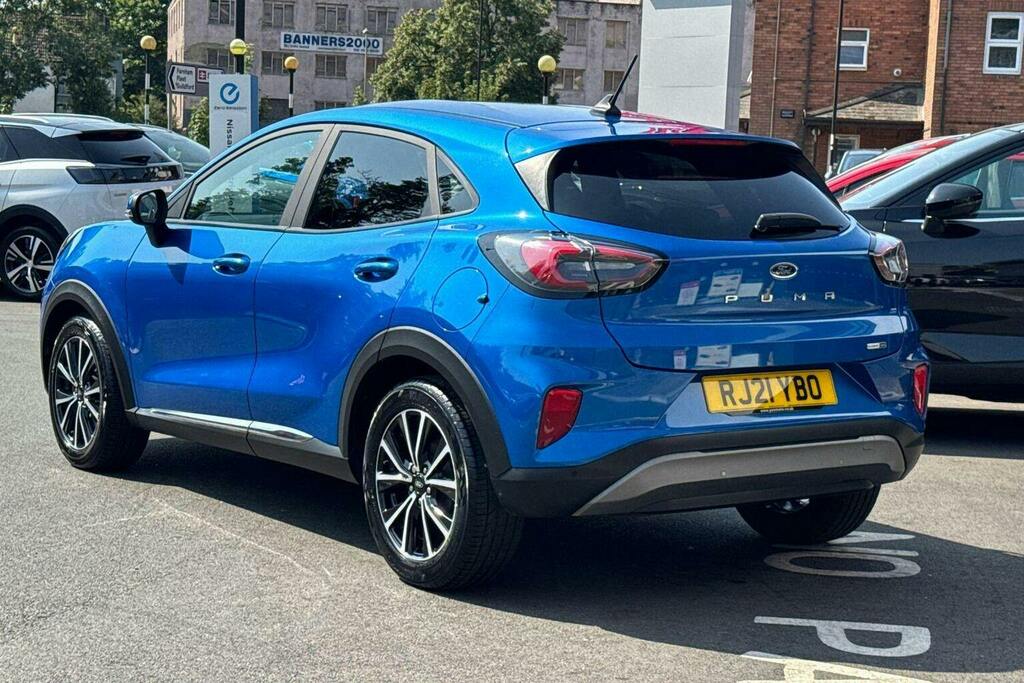 Ford Puma 1.0T Ecoboost Mhev Titanium Suv RJ21YBO Blue #5