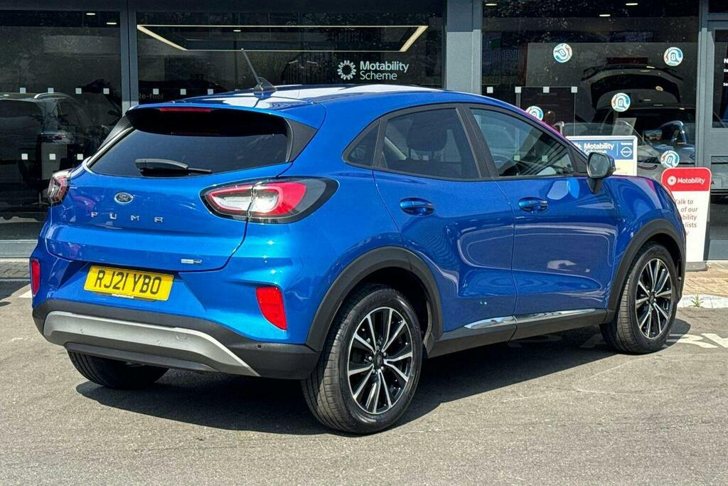 Ford Puma 1.0T Ecoboost Mhev Titanium Suv RJ21YBO Blue #3