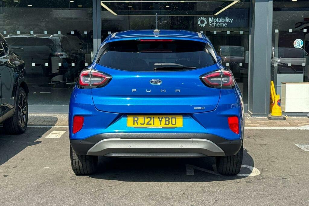 Ford Puma 1.0T Ecoboost Mhev Titanium Suv RJ21YBO Blue #4