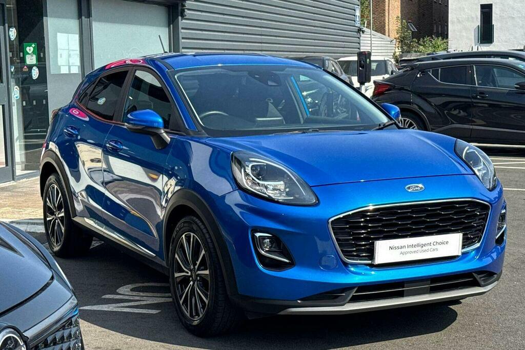 Ford Puma 1.0T Ecoboost Mhev Titanium Suv Blue
