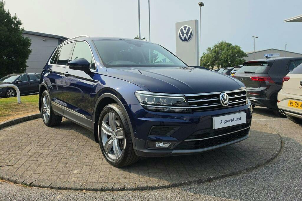 Volkswagen Tiguan 2.0 Tsi Sel Suv Dsg 4Motion Blue