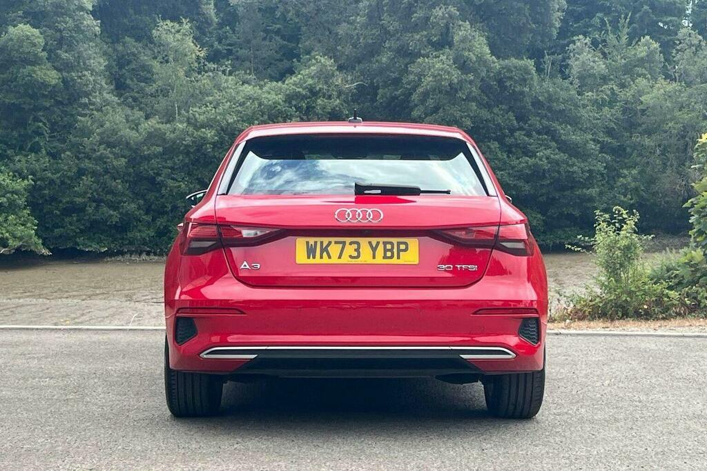 Audi A3 1.0 Tfsi 30 Sport Sportback S Tronic WK73YBP Red #4