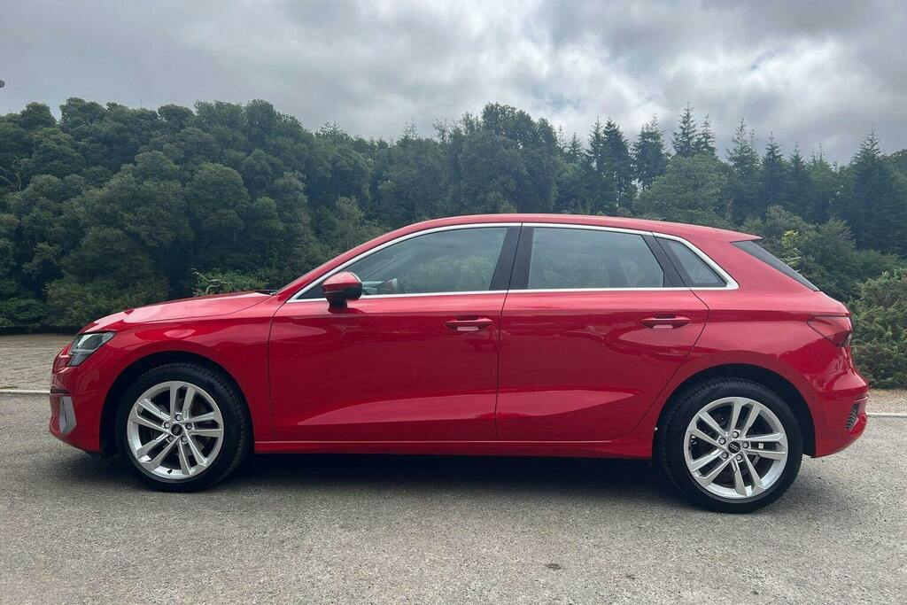 Audi A3 1.0 Tfsi 30 Sport Sportback S Tronic WK73YBP Red #6