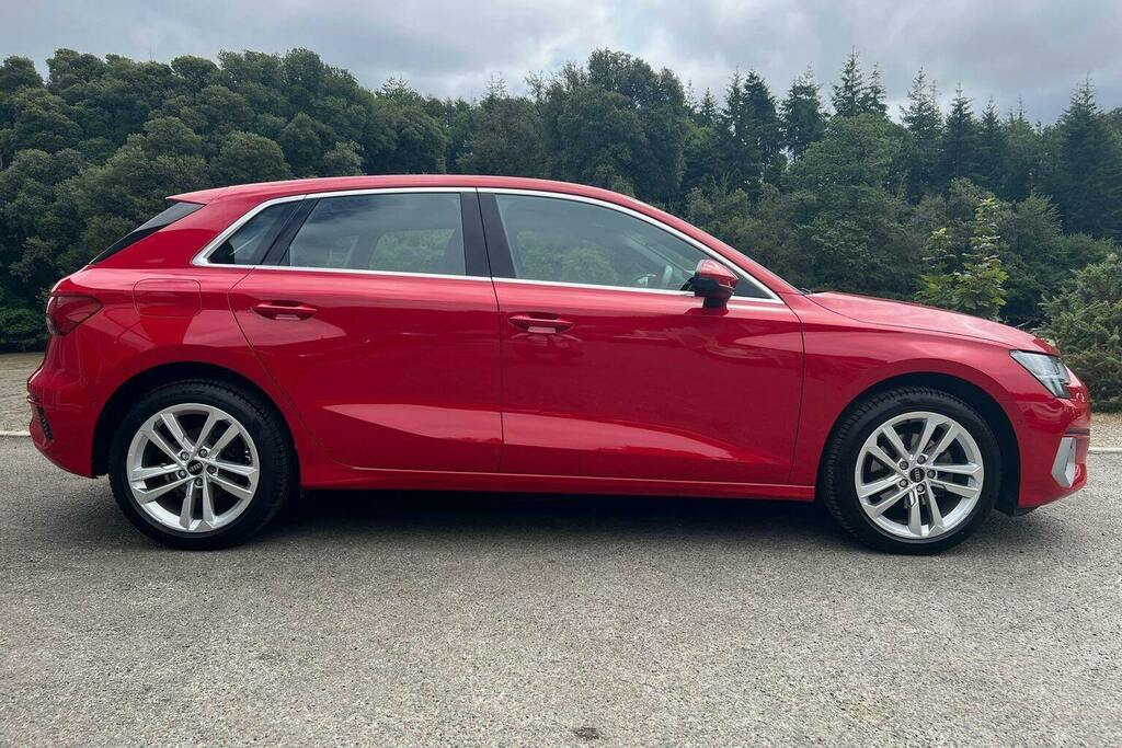 Audi A3 1.0 Tfsi 30 Sport Sportback S Tronic WK73YBP Red #2