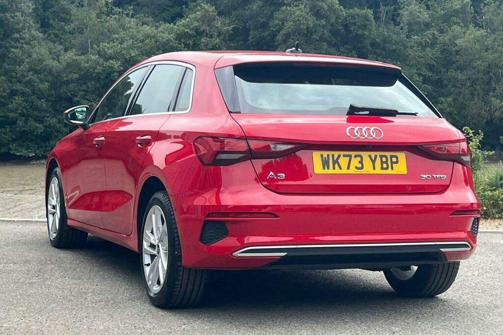 Audi A3 1.0 Tfsi 30 Sport Sportback S Tronic WK73YBP Red #5