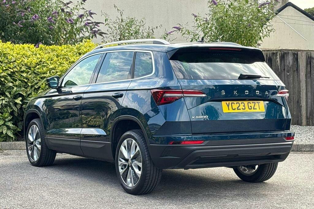 Skoda Karoq 1.5 Tsi Act Se L Suv YC23GZT Blue #5