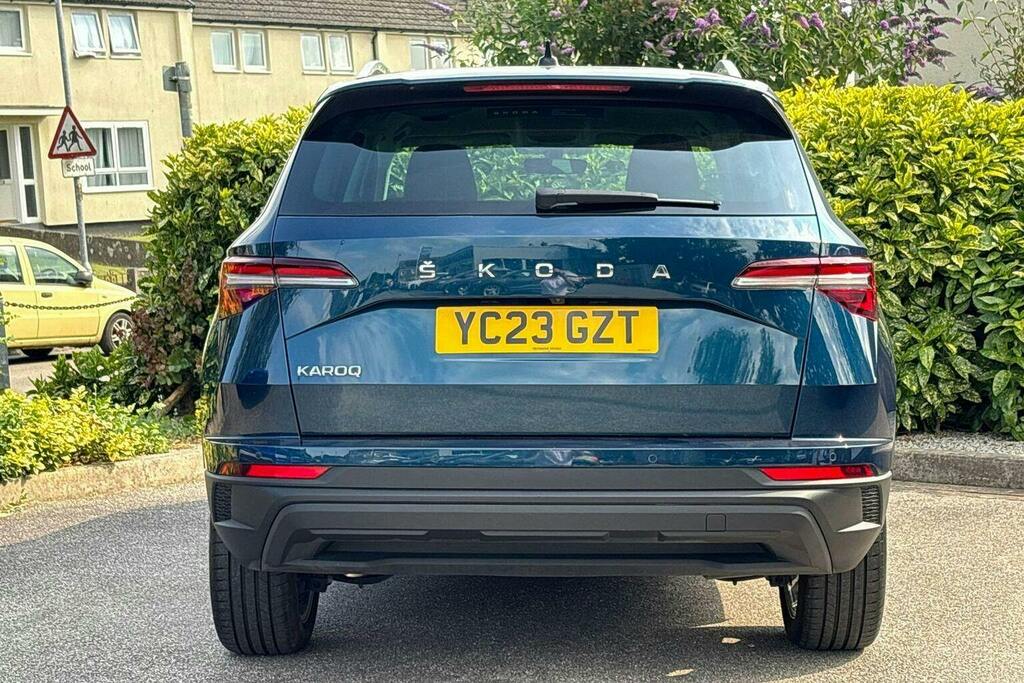 Skoda Karoq 1.5 Tsi Act Se L Suv YC23GZT Blue #4